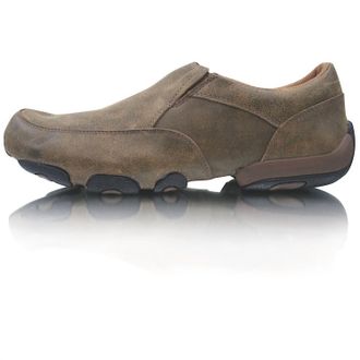 Twisted X Boots Mens Slip On Driving Mocs Shoes In Bomber