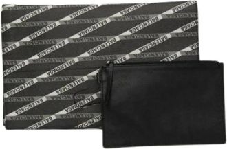 Balenciaga Pre-owned Clutches, female, Black, Size: ONE SIZE Pre-owned Logo print 544310 Clutch Bag