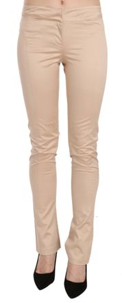 Just Cavalli Pan70328 Beige Slimfit Broek