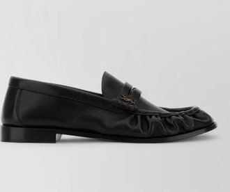 Saint Laurent leather loafers