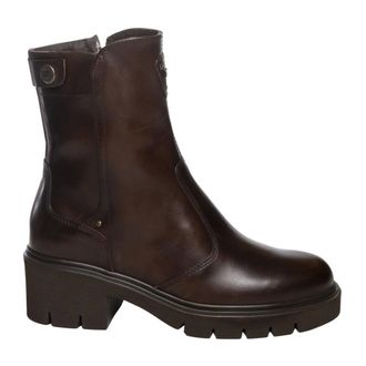 Nero Giardini Stivaletti con Tacco in Velour - - Shoes - Donna - Marrone - 40 EU