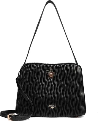 Dune London DISTANCE Textured Bug Embellished Studded Tote Bag One Size