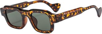 Generic Small Frame Mens Vacation Womens Outdoor Sunglasses(Multi-colored)