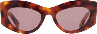 Gucci Violet Cat Eye Ladies Sunglasses GG1843S 003 53
