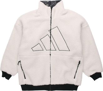 adidas Aop Rev Jkt Reversable Fleece Jacket Men Grey GT6477