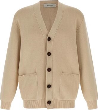 Golden Goose Heren, Truien, Beige, Maat: XL Katoen