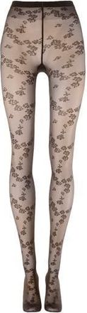 Wolford Floret Tights in Dark Wood at Nordstrom Rack, Size X-Small
