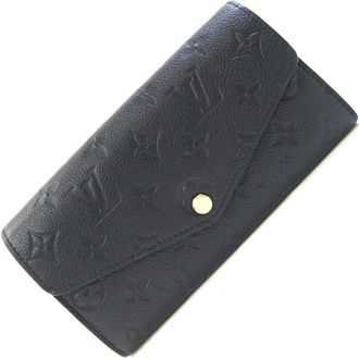 Louis Vuitton Noir Monogram Empreinte Long Wallet (Bi-Fold) (Pre-Owned)