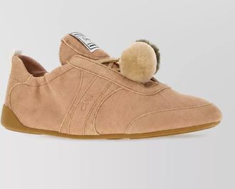 Chlo&eacute; leather sneakers