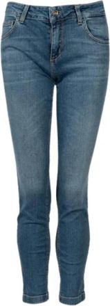 Liu Jo Ideal Jeans - Dames - Skinny Jeans - Blauw - W25 - Katoen - Jeans