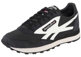 Reebok Classic Sneaker REEBOK CLASSIC AZTEC II, Damen, Gr. 36,5, schwarz, washed schwarz, chalk, Leder, Synthetik, Textil, Schuhe Sneaker