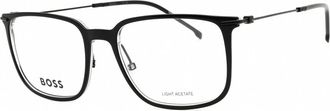 HUGO BOSS Demo Square Mens Eyeglasses BOSS 1484 0SUB 56