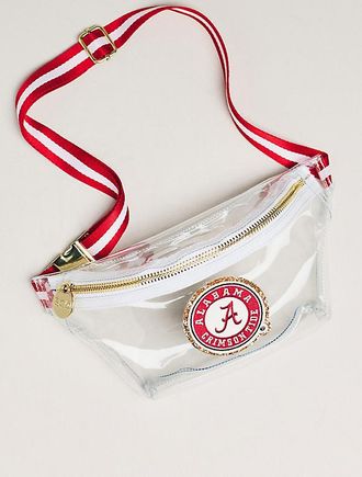 Stoney Clover Lane Clear College Football Belt Bag