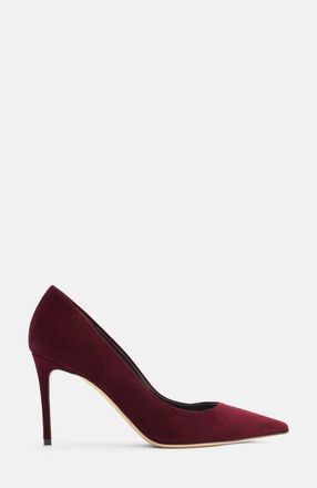 Scarosso Gigi Pumps in Burgundy - Suede at Nordstrom, Size 38.5