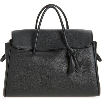 Jacquemus Le Turismo Leather Shopper Bag in Black at Nordstrom