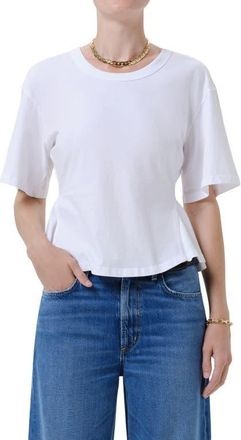 Citizens Of Humanity Reworked Cotton T-shirt in White at Nordstrom, Size X-Small