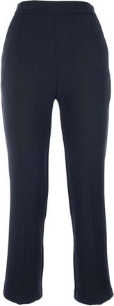 Elisabetta Franchi Pantaloni Cropped - - Trousers - Donna - Nero - M