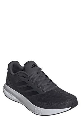 adidas Run Falcon 5 Running Shoe in Grey/Black/White at Nordstrom Rack, Size 10