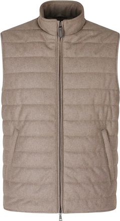 Seventy Chaleco de franela de lana - Jackets - Hombre - Marr&oacute;n - 2XL