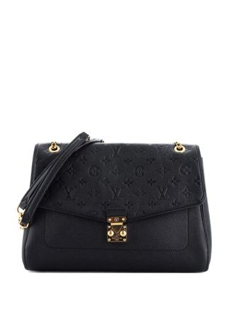 Louis Vuitton Saint Germain Handbag Monogram Empreinte Leather MM shoulder bag - Black