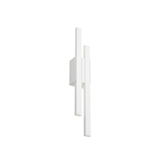 Lindby L&aacute;mpara de pared led exterior de aluminio blanco