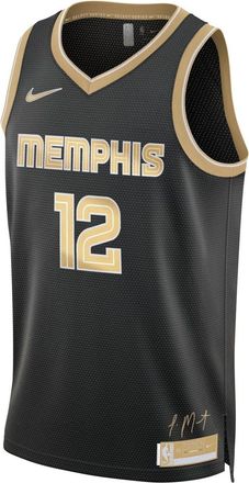 Nike Dri-FIT NBA Ja Morant Memphis Grizzlies 2024 Select Series Swingman Jersey Black Gold FN5915-053