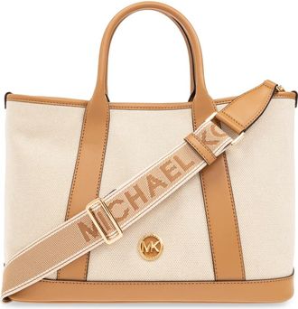 Michael Kors Shopper tas - Dames - Shoppers - Beige - ONE Size - Katoen - Tassen