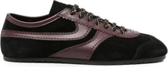 Dries Van Noten Sneakers in pelle scamosciata e vitello - - Shoes - Uomo - Nero - 45 EU