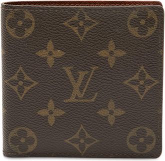 Louis Vuitton Brown Pvc Leather Wallet (Bi-Fold) (Pre-Owned)