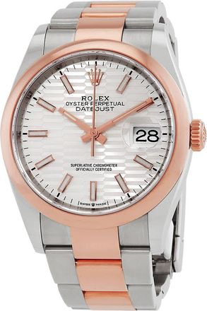 Rolex Datejust 36 Automatic Silver Motif Dial Chronometer Watch 126201SSO