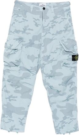 Stone Island Camouflage-print Cargo Trousers