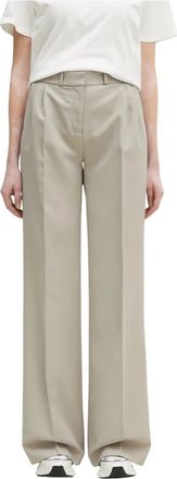 Coperni Wide Broeken - Dames - Wijde Broeken - Beige - L - Broeken