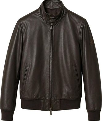 Roy Rogers Barracuda Leather Jacket - Heren - Leren en Su&egrave;de Jassen - Bruin - XL - Leer - Jassen