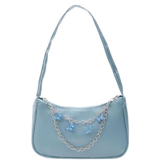 Generic Shoulder Bags Womens Large Fabric Animal Handbag Casual Ladybird Bags Lamp (Blue, One Size)