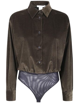 Max Mara Fertile Velvet Body Shirt