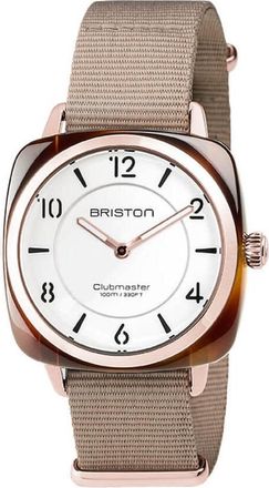Briston Clubmaster White Dial Unisex Watch 17536.PRA.T.2.NT