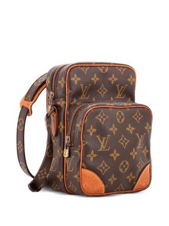 Louis Vuitton Amazone Bag Monogram canvas MM crossbodytas - Bruin