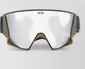 Oakley silk nylon sunglasses mirrored lenses strap