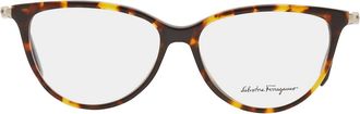 Ferragamo Salvatore Ferragamo Demo Cat Eye Ladies Eyeglasses SF2870 219 53