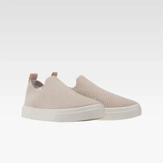 Reebok Womens Onlux Slip On In Pinstu/Pinstu/Chalk M