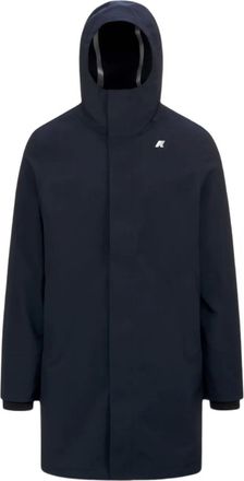 K-Way Thomas Bonded coat - men - Nylon/Polyester/Polyurethane - XXXL - Blue