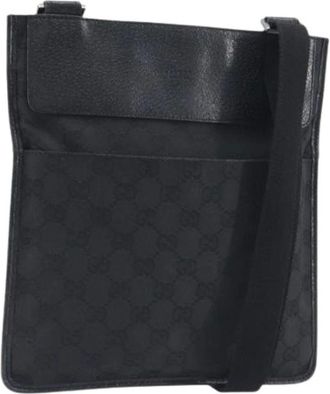 Gucci Borsa a spalla vintage GG monogram - - Pre-owned - Donna - Nero - ONE SIZE