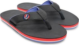 Hari Mari x Grateful Dead Reverb Waterproof Flip Flop in Raven at Nordstrom, Size 12