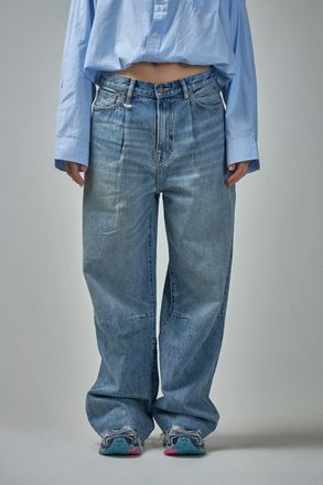 R13 Wayne Articulated Knee Jean