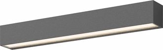 Lucande Lucande - L&aacute;mpara De Pared Led Exterior lengo En Negro Aluminio