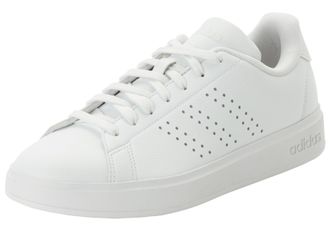 adidas Sneaker ADIDAS SPORTSWEAR ADVANTAGE 2.0, Herren, Gr. 45, weiss (cloud wei&szlig;, cloud wei&szlig;, cloud wei&szlig;), Synthetik, Schuhe Sneaker, Design auf den Spuren 