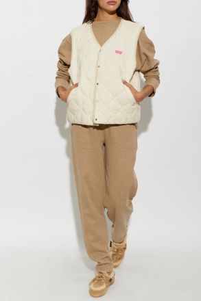 American Vintage Insulated Vest Yupibam, Womens, Cream