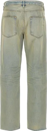 Fear of God Mens Blue Cotton Straight-Leg Jeans Clothing