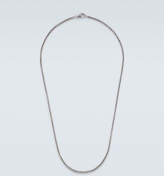 David Yurman Sterling silver chain necklace