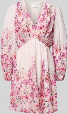 Neo Noir Neo Noir Minikleid mit floralem Muster Modell Semila in Hellrosa, Größe 34